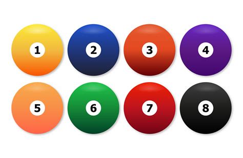 Billiard balls - commonly used color | Graphics ~ Creative Market