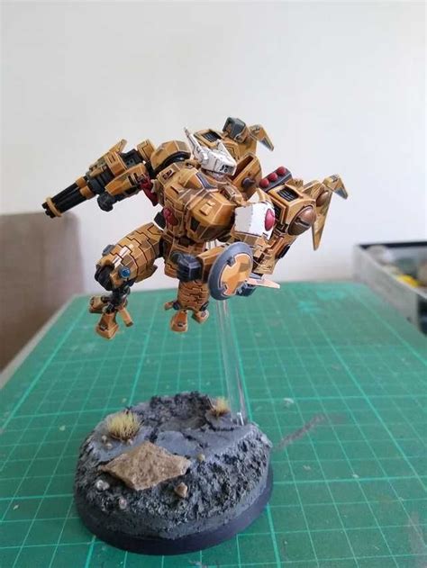 9E Tau Codex Review: HQs- XV-86 Coldstar Commander