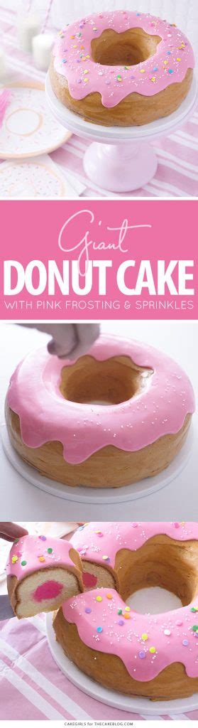 Giant Donut Cake | The Cake Blog