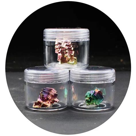 1 PC Natural Bismuth Crystals Bismuth Metal Crystal Gemstone Tumbled Stones E08 natural stones ...