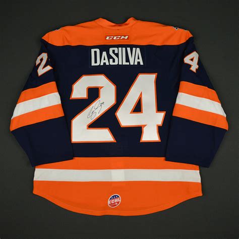 Lot Detail - Justin DaSilva - Greenville Swamp Rabbits - 2017 Fantasy Team Skater - Game-Worn ...