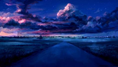 Night Sky Anime Wallpapers - Top Free Night Sky Anime Backgrounds ...