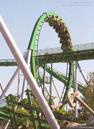 Rollercoaster Loop | Incredible Hulk, Universal's Islands of Adventure