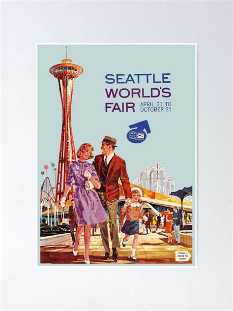 "SEATTLE WORLD'S FAIR BROCHURE" Poster for Sale by ThrowbackAds | Redbubble