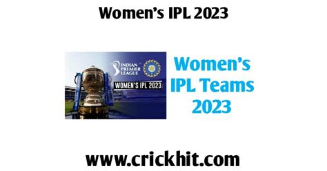 Women's IPL Teams 2023 List | Women's IPL Teams List 2023 - Crickhit