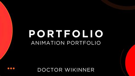 ANIMATION PORTFOLIO on Behance