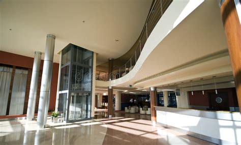 Modern hotel lobby stock photo. Image of hotel, hallway - 6870720