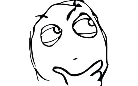 Meme Thinking Face wallpaper, man face sketch, funny | Question meme, Face sketch, Sketches