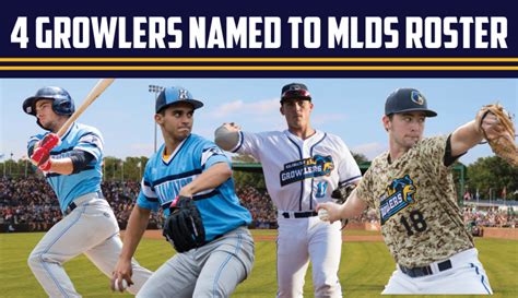 Four Growlers Named to MLDS Roster - Kalamazoo Growlers