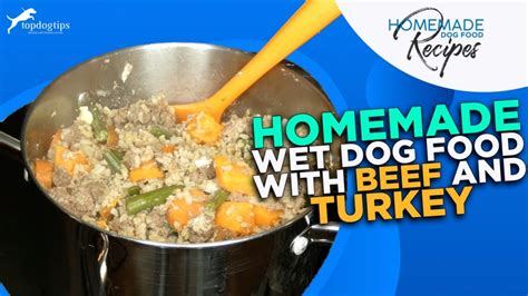 Recipe: Homemade Wet Dog Food with Beef & Turkey – Top Dog Tips