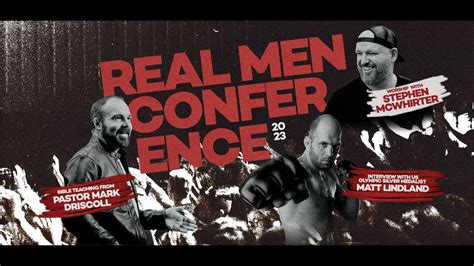 Real Men Conference | Pastor Mark Driscoll feat. Matt Lindland & Stephen McWhirter - YouTube