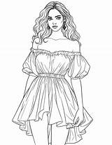 Unleash Your Inner Artist With Fashion Coloring Pages Free sketch template