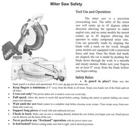 Miter Saw - Shearer Technology Education