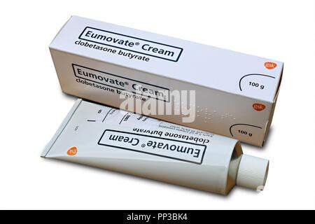 Eumovate Eczema & Dermatitis cream (clobetasone butyrate) steroid cream ...