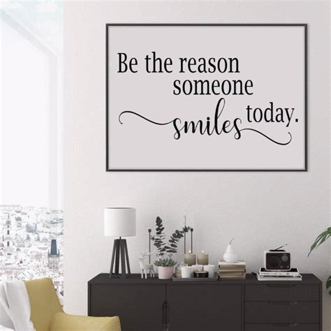 Be the reason someone smiles today Poster – The Artsy Spot