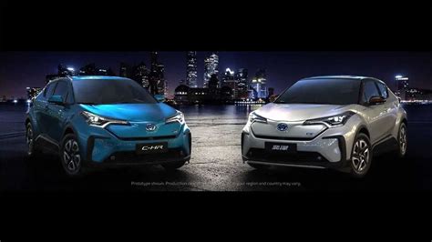 Battery-Powered Toyota C-HR Highlights Electric Debuts In China