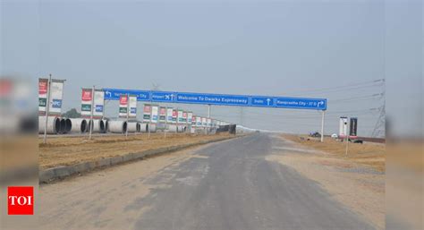 dwarka expressway - Times of India