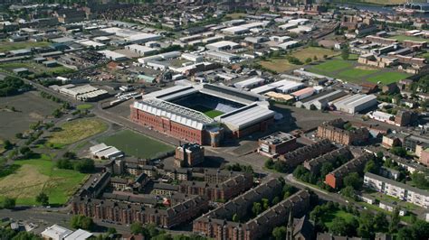 Ibrox Stadium, Glasgow Aerial Stock Photos - 2 Photos | Axiom Images