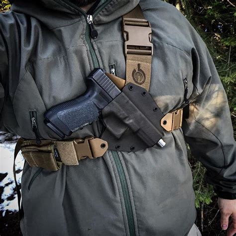 GunfightersINC Kenai Chest Holster for Injury and Physical Impairment | Jerking the Trigger