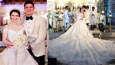 marian rivera wedding gown - When In Manila