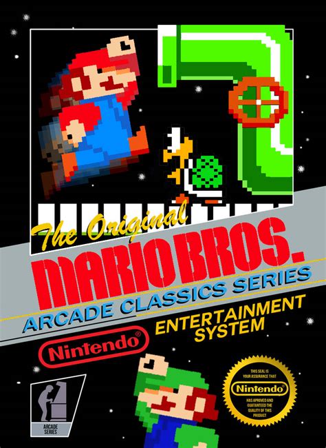 A modern take of Mario Bros. NES Box Art! : r/nes