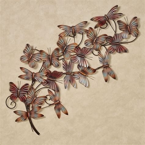 Metal Butterfly Wall Art, Dragonfly Wall Decor, Metal Sculpture Wall ...