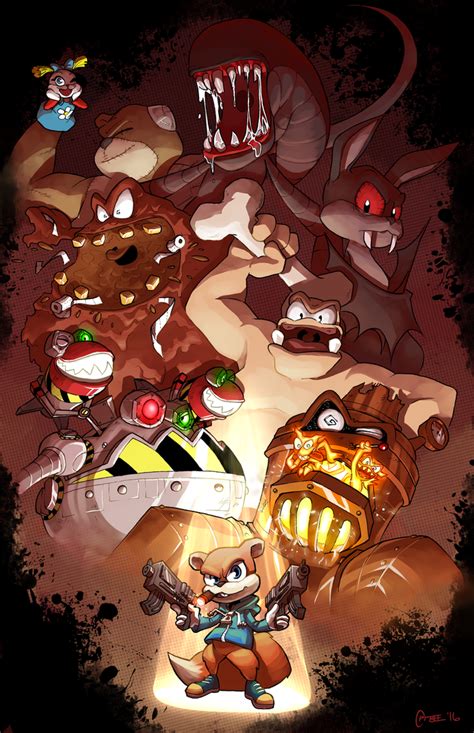 Conker's Bad Fur Day Boss Compilation by CPTBee on DeviantArt