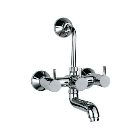 Florentine 3 Lever WallMixer for Overhead Shower + Spout