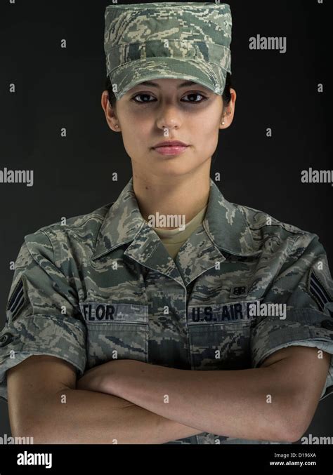 Female United States Marine Corps soldier in Combat Utility Uniform Stock Photo - Alamy