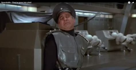 In Spaceballs Ludicrous speed scene, the rest of the crew is leaning in the opposite direction ...