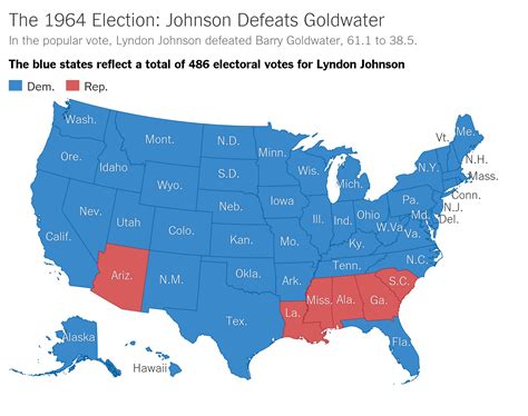 2004 Election Results Map