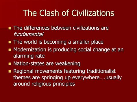 PPT - The Clash of Civilizations PowerPoint Presentation, free download - ID:762854