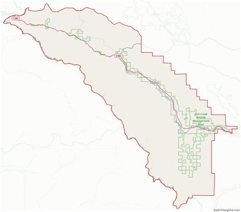 Street map of Mineral County, Montana Street Map, Us Map, Montana, World Map, Minerals, County ...