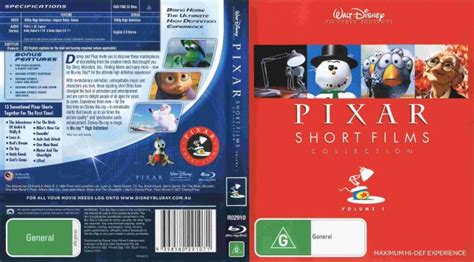 Pixar Short Films Collection: Volume 1 - 9398580291071 - Disney Blu-ray ...