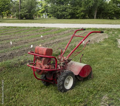 "Old Rear Tine Rototiller" Stock photo and royalty-free images on ...