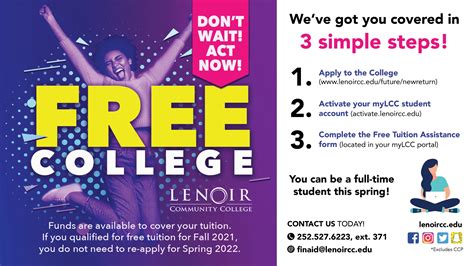 FREE College - Lenoir Community College