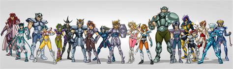 Saint Seiya silver saints by NZO68 on DeviantArt