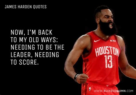 7 James Harden Quotes That Will Inspire You (2023) | EliteColumn