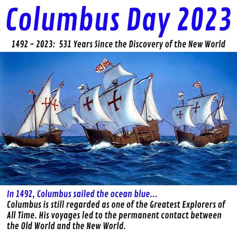 In 1492 Columbus Sailed the Ocean Blue… | MiamiSprings.com | Miami ...