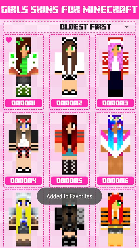 Minecraft pe girl skins - tokyomasop