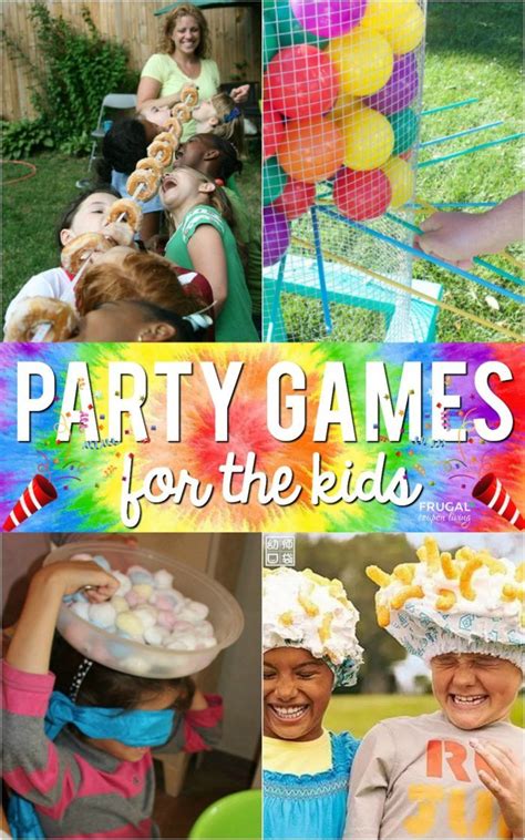 Kids Party Games | Birthday party games for kids, Birthday games for ...