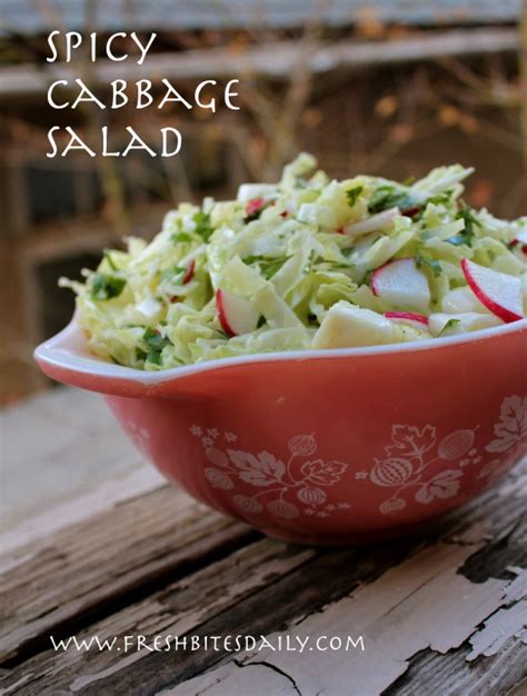 This cabbage salad is light, bright, and fresh with a delicate ...