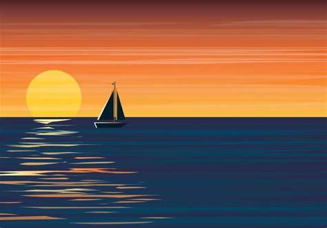 Ocean Background Vector 278163 Vector Art at Vecteezy