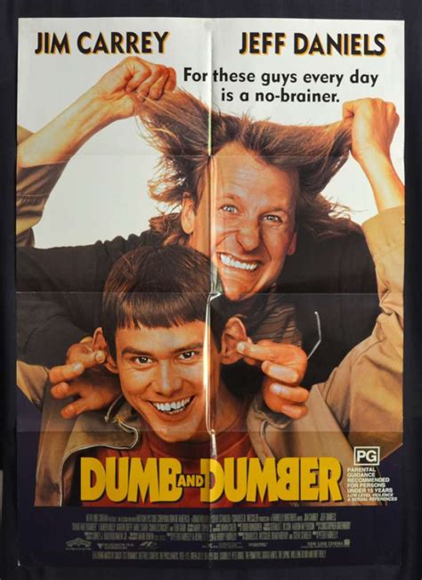 All About Movies - Dumb And Dumber 1994 One sheet movie poster Jim ...