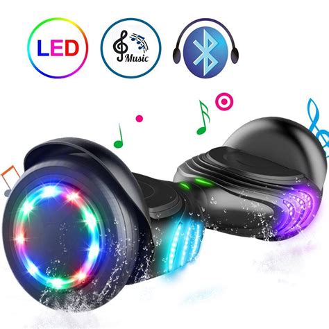 1. TOMOLOO, Hoverboard with Bluetooth and LED Light | Hoverboard ...