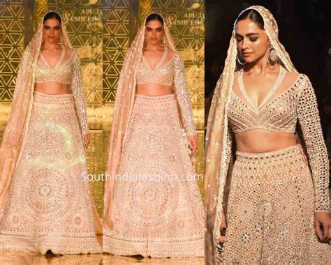 Deepika Padukone in Abu Jani Sandeep Khosla – South India Fashion