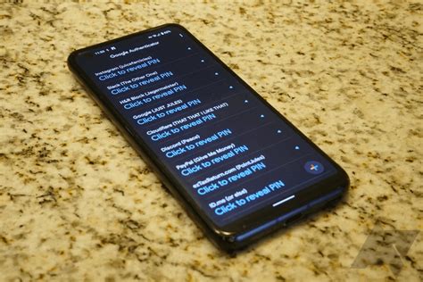 Google Authenticator Removes "Click to reveal PIN" Feature