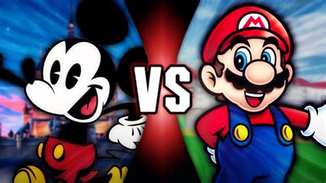 Enjoy This Mario Vs Mickey Thumbnail I Made A Few Days Ago : r/DeathBattleMatchups