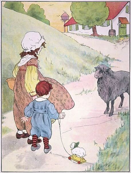 BAH BAH BLACK SHEEP, 1916. Bah, bah black sheep (Print #12319449