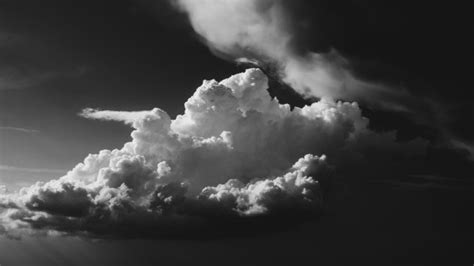 Free Images : cloud, black and white, sky, smoke, cumulus, darkness ...